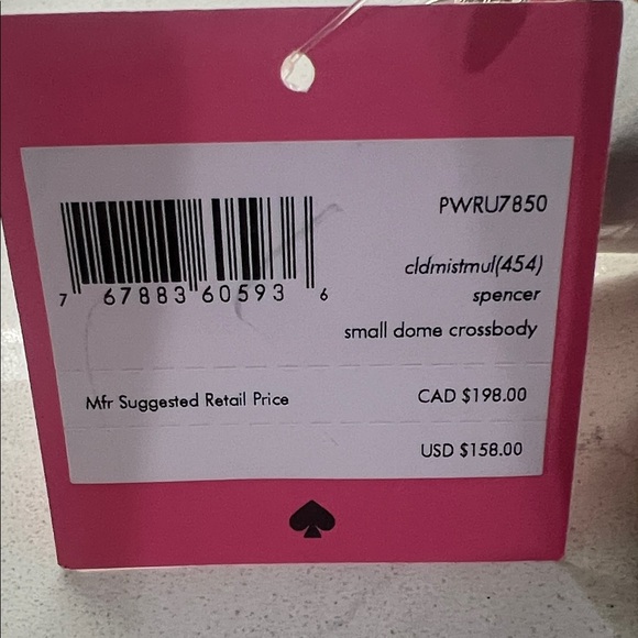 Kate Spade Light Blue and burgundy Crossbody Bag - Picture 15 of 15